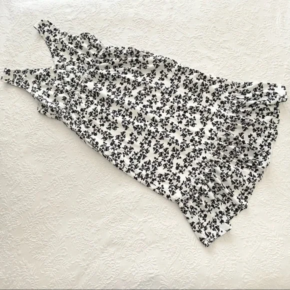 NWOT Lulus Style That Blooms White Floral Print Tiered Midi Dress Xlarge - Picture 6 of 12